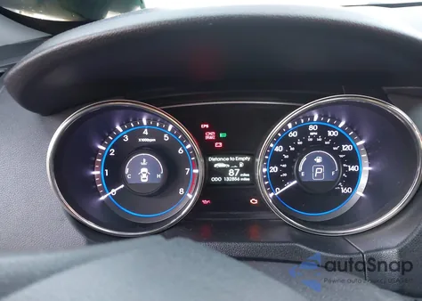 2013 Hyundai Sonata Gls z USA, uszkodzony, nr VIN 5NPEB4AC0DH669300